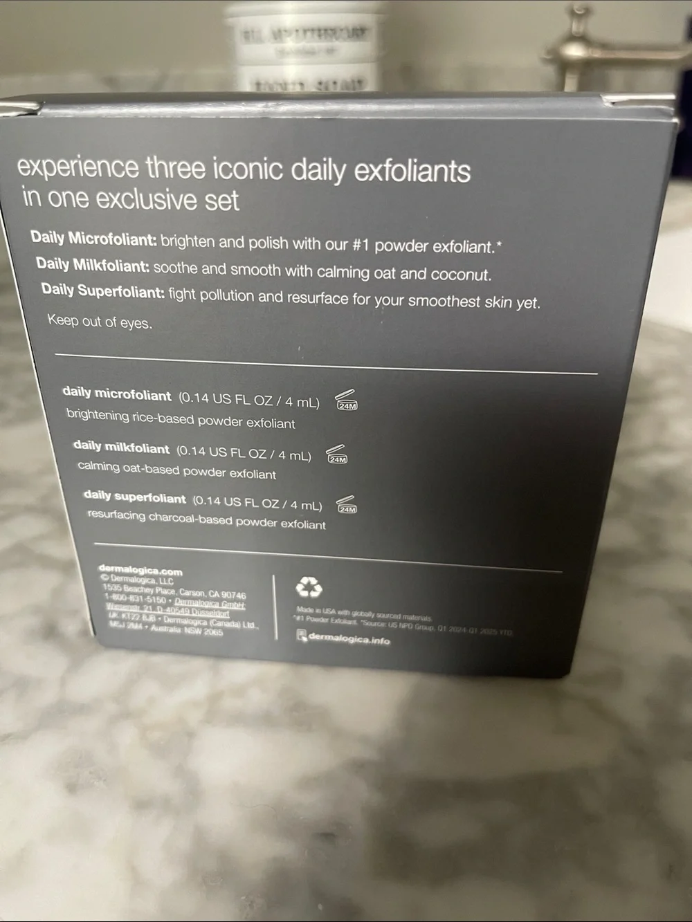 Dermalogica exfoliants